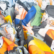 Тканина бязь ранфорс GOLD LUX для постільної білизни, бавовна, 125 г/м2, 220 см GLux-5267 NARUTO