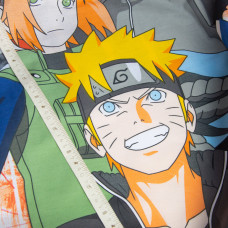 Тканина бязь ранфорс GOLD LUX для постільної білизни, бавовна, 125 г/м2, 220 см GLux-5267 NARUTO