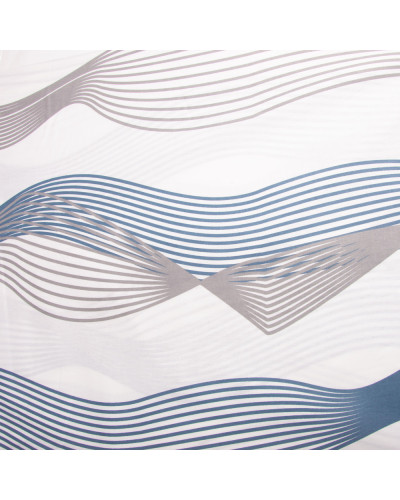 Тканина бязь ранфорс для постільної білизни, бавовна, 130 г/м2, 240 см 2756-10 спектр синій