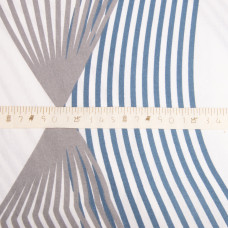 Тканина бязь ранфорс для постільної білизни, бавовна, 130 г/м2, 240 см 2756-10 спектр синій