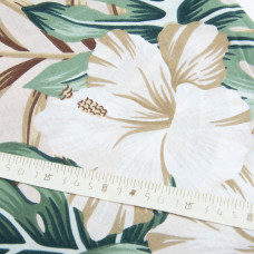 Тканина бязь ранфорс для постільної білизни, бавовна, 130 г/м2, 240 см M 11038/2 монстера