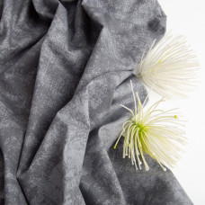 Тканина бязь ранфорс для постільної білизни, бавовна, 130 г/м2, 240 см M 01033/72 сірий меланж