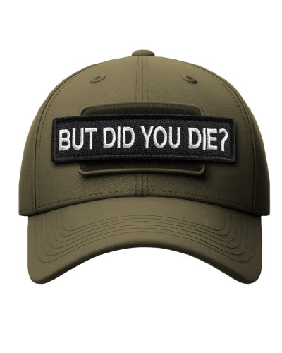 Набір шевронів 2 шт But Did You Die, 2,5×10 см, вишитий патч нашивка шеврон
