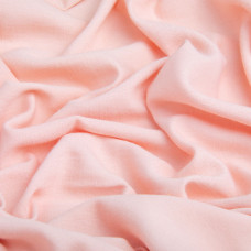 Тканина льон креп лайт, 150 см, 116 г/м2, для одягу, лляна тканина, натуральна тканина V-12 персик
