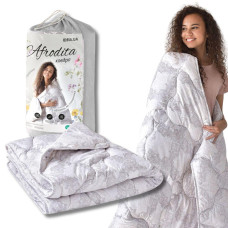 Ковдра літня 175х210 Afrodita IDEIA, штучний пух, легка, полегшена, м’яка