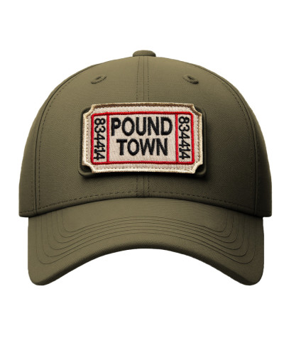 Набір шевронів 2 шт. з липучкою Ticket to Pound Town 4,6х7,6 см вишитий патч шеврон нашивка