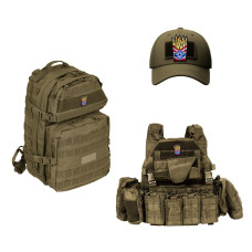 Шеврон нашивка Freedom Fries Patch 5×8 см вишитий патч на липучці