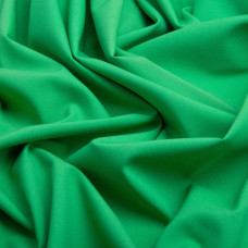 Тканина костюмна Лазурина, 150 см, 187 г/м2, для одягу, суконь, костюмів, спідниць зелена