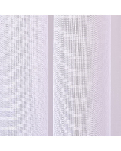 Тканина тюль однотонний рогожка Lilin, 300 см, 56 г/м2 V-be020 white