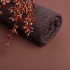 Рушник махровий 70х140 см Ідеал пл 450 гм/м2 шоколад