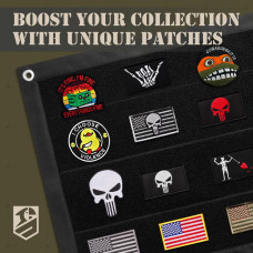 Набір шевронів 2 шт It is fine, I'm Fine Everythings Fine 7,3х7,6 см вишитий патч нашивка шеврон