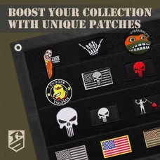 Набір шевронів 2 шт. із липучкою I Saw That 4,3х7,6 см вишитий патч нашивка шеврон