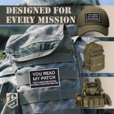 Набір шевронів 2 шт You Read My Patch 5×8 см, вишитий патч, нашивка, шеврон