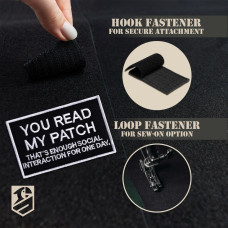 Набір шевронів 2 шт You Read My Patch 5×8 см, вишитий патч, нашивка, шеврон