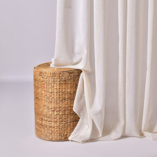 Тканина тюль однотонний ріжок Nata, 300 см, 153 г/м2 V-217 krem