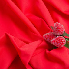 Тканина плащова Генуя, 150 см, 195 г/м2 яскраво червона