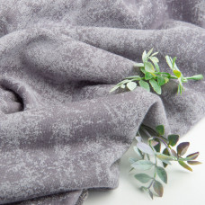 Тканина трикотаж тринитка Мармур фліс, 310 г/м2, 185 см сірий