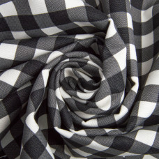 Тканина декоративна Клітинка з водовідштовхувальним просоченням, 180 см, 215 г/м2, тканина для скатертин, штор, декору