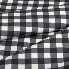 Тканина декоративна Клітинка з водовідштовхувальним просоченням, 180 см, 215 г/м2, тканина для скатертин, штор, декору