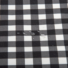 Тканина декоративна Клітинка з водовідштовхувальним просоченням, 180 см, 215 г/м2, тканина для скатертин, штор, декору