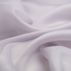 Тканина органза шовк 145 см 55 г/м2 для карнавальних, вечірніх костюмів, плаття, для декору сіра