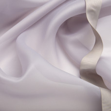 Тканина органза шовк 145 см 55 г/м2 для карнавальних, вечірніх костюмів, плаття, для декору сіра