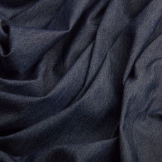 Тканина джинс, джинсова 140 см 145 г/2 полегшена, для джинсів, костюмів, спідниць, дитячого одягу т/синя