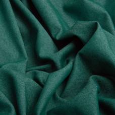 Тканина джинс, джинсова 150 см 230 г/2 стрейчева, для джинсів, костюмів, спідниць, дитячого одягу т/зелена