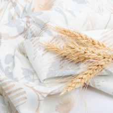 Тканина костюмно-плательна льон з віскозою 140 см 180 г/м2 для суконь, костюмів, спідниць, штанів, комбінезонів