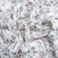 Тканина костюмно-плательна льон з віскозою 140 см 180 г/м2 для суконь, костюмів, спідниць, штанів, комбінезонів