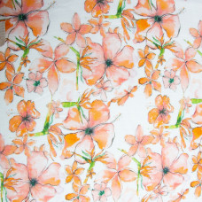 Тканина костюмно-плательна льон з віскозою 140 см 180 г/м2 для суконь, костюмів, спідниць, штанів, комбінезонів