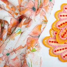 Тканина костюмно-плательна льон з віскозою 140 см 180 г/м2 для суконь, костюмів, спідниць, штанів, комбінезонів