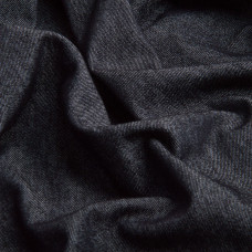 Тканина джинс, джинсова 150 см 230 г/2 стрейчева, для джинсів, костюмів, спідниць, дитячого одягу чорна