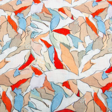 Тканина костюмно-плательна льон з віскозою 140 см 180 г/м2 для суконь, костюмів, спідниць, штанів, комбінезонів