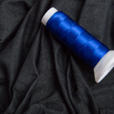 Тканина джинс, джинсова 150 см 185 г/2 стрейчева, для джинсів, костюмів, спідниць, дитячого одягу чорна