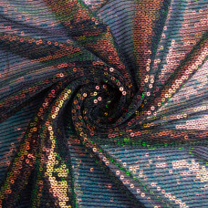Тканина костюмна паєтка Хамелеон 210 г/м2 130 см для карнавальних і вечірніх костюмів і аксесуарів
