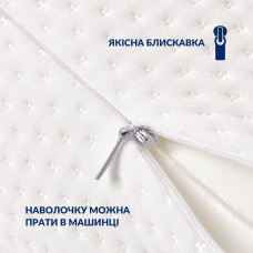 Подушка валик ортопедична ErgoRoll IDEIA 40х15х15 см анатомічна з ефектом пам'яті для підтримки шиї