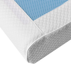 Подушка ортопедична CoolGel 60х40х11/9 см IDEIA анатомічна з ефектом пам'яті для сну на боці, спині та животі