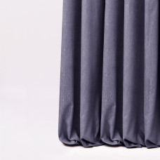 Тканина портьєрна однотонна Shell сіра
