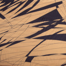 Тканина плательна атлас шовк стрейч Греммі, 100 г/м2 150 см легка для платтів, блуз, піжам, аксесуарів кемел