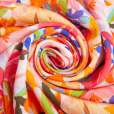 Тканина плательна віскоза 145 см 90 г/м2 для суконь, спідниць, штанів, дитячого одягу нагідки