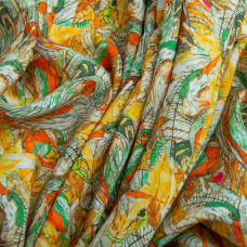 Тканина плательна віскоза 145 см 90 г/м2 для суконь, спідниць, штанів, дитячого одягу лелека