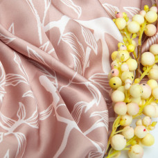Тканина плательна атлас шовк стрейч Греммі, 100 г/м2 150 см легка для платтів, блуз, піжам, аксесуарів кала