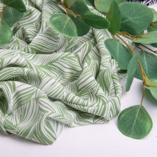 Тканина платтяна креп 150 см 110 г/м2 легка, для суконь, спідниць, штанів, аксесуарів листя оливи