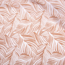 Тканина платтяна креп 150 см 110 г/м2 легка, для суконь, спідниць, штанів, аксесуарів листя беж