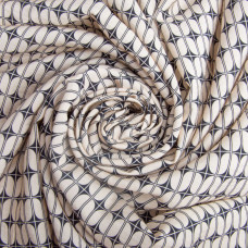 Тканина платтяна віскоза Венеція, 145 см 90 г/м2 для суконь, спідниць, штанів, дитячого одягу беж