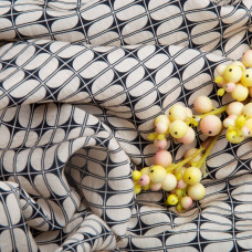 Тканина платтяна віскоза Венеція, 145 см 90 г/м2 для суконь, спідниць, штанів, дитячого одягу беж