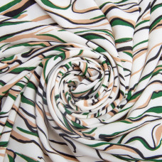 Тканина плательна Super soft 150 см 95 г/м2 легка, для суконь, спідниць, штанів, аксесуарів Роберто молоко