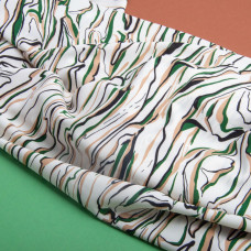 Тканина плательна Super soft 150 см 95 г/м2 легка, для суконь, спідниць, штанів, аксесуарів Роберто молоко