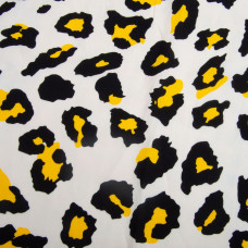Тканина плательна штапель віскоза 145 см 95 г/м2 для суконь, спідниць, штанів, комбінезонів, дитячого одягу Анімал